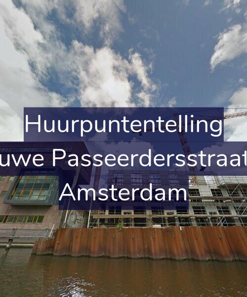 Foto gevel Huurpuntentelling voor Nieuwe Passeerdersstraat 52, Amsterdam