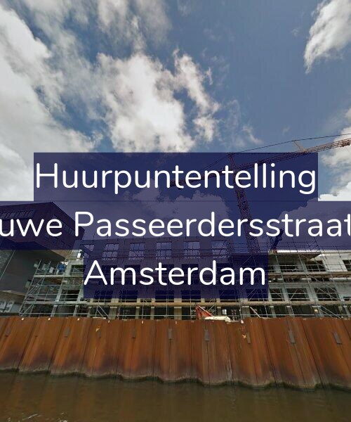 Foto gevel Huurpuntentelling voor Nieuwe Passeerdersstraat 56, Amsterdam