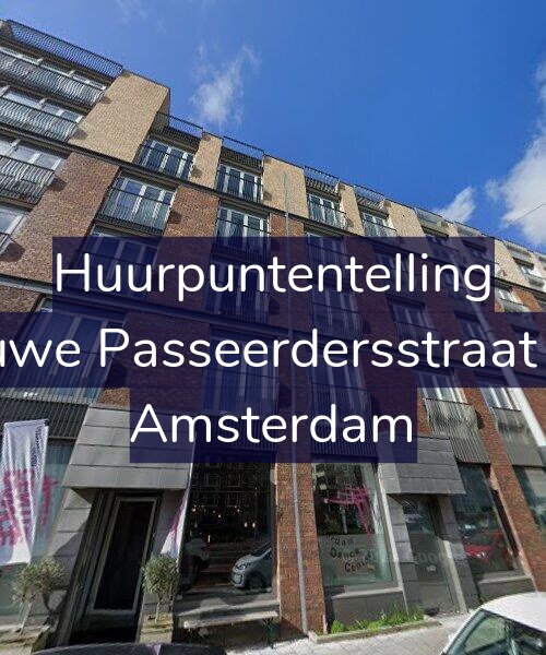 Foto gevel Huurpuntentelling voor Nieuwe Passeerdersstraat 120, Amsterdam