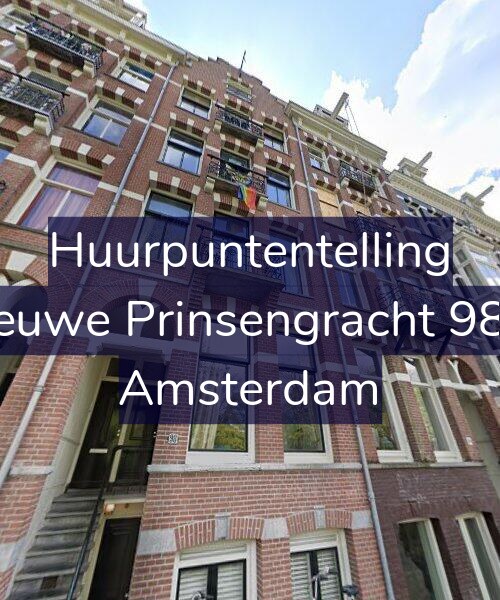 Foto gevel Huurpuntentelling voor Nieuwe Prinsengracht 98-4, Amsterdam