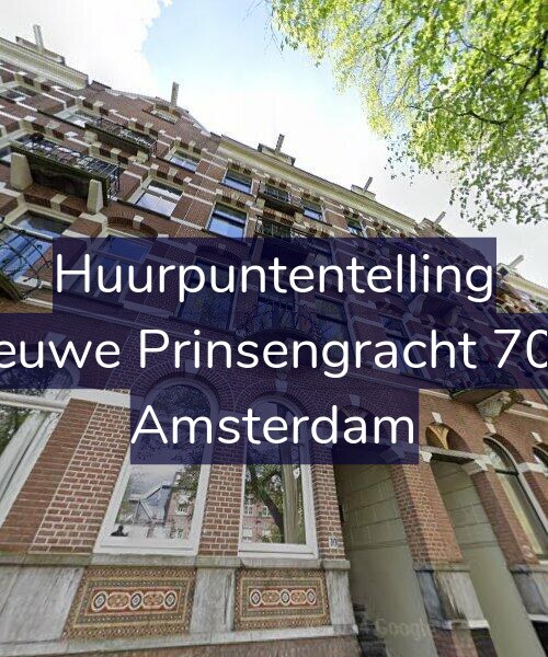Foto gevel Huurpuntentelling voor Nieuwe Prinsengracht 70-2, Amsterdam