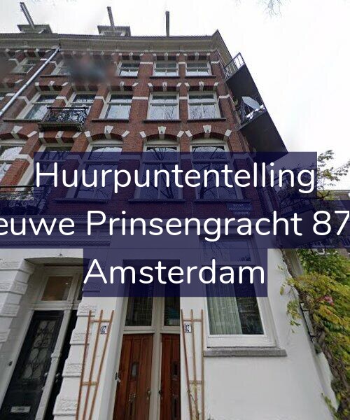 Foto gevel Huurpuntentelling voor Nieuwe Prinsengracht 87-D, Amsterdam