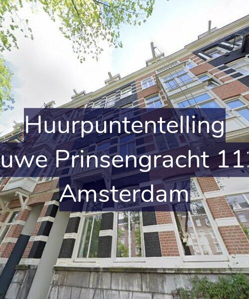 Foto gevel Huurpuntentelling voor Nieuwe Prinsengracht 112-3, Amsterdam