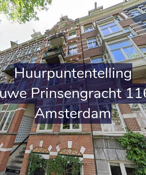 Foto gevel Huurpuntentelling voor Nieuwe Prinsengracht 116-O, Amsterdam