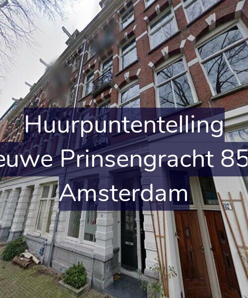 Foto gevel Huurpuntentelling voor Nieuwe Prinsengracht 85-H, Amsterdam