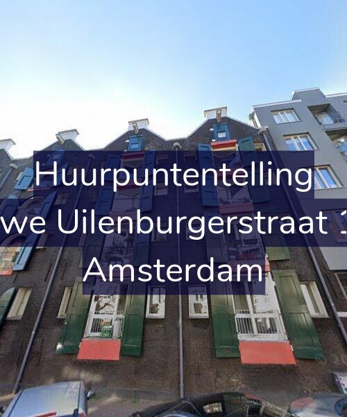 Foto gevel Huurpuntentelling voor Nieuwe Uilenburgerstraat 19-D, Amsterdam