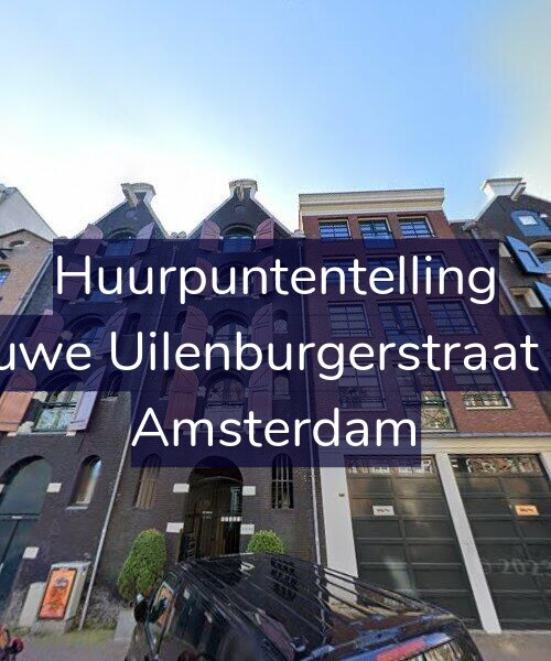 Foto gevel Huurpuntentelling voor Nieuwe Uilenburgerstraat 9-B, Amsterdam