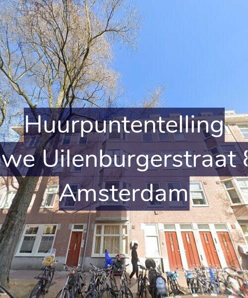 Foto gevel Huurpuntentelling voor Nieuwe Uilenburgerstraat 86-1, Amsterdam