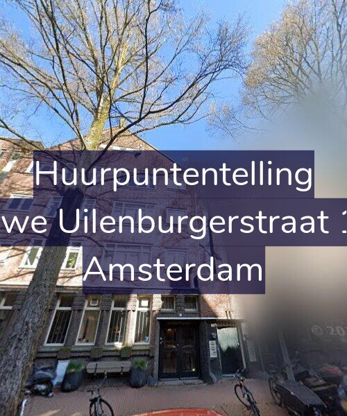 Foto gevel Huurpuntentelling voor Nieuwe Uilenburgerstraat 12-C, Amsterdam