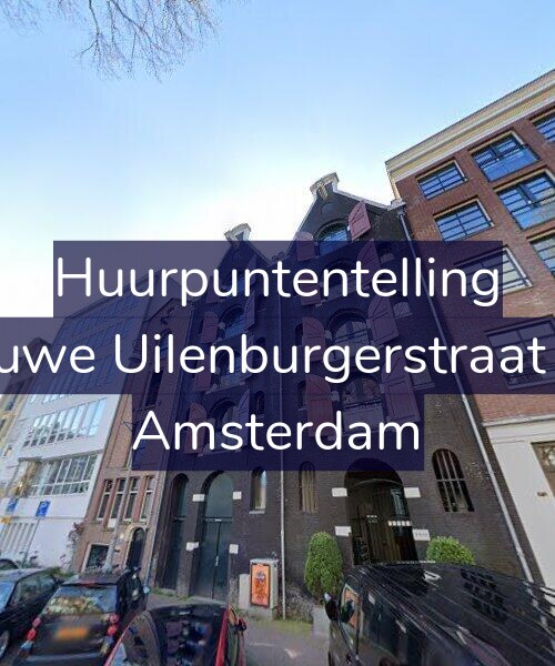 Foto gevel Huurpuntentelling voor Nieuwe Uilenburgerstraat 7-F, Amsterdam