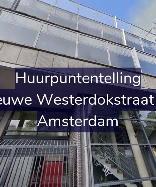 Foto gevel Huurpuntentelling voor Nieuwe Westerdokstraat 90, Amsterdam