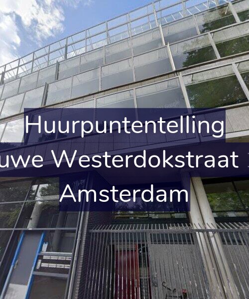 Foto gevel Huurpuntentelling voor Nieuwe Westerdokstraat 170, Amsterdam