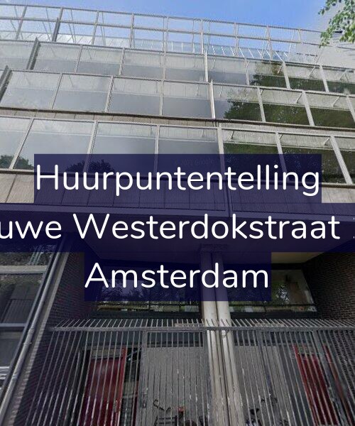 Foto gevel Huurpuntentelling voor Nieuwe Westerdokstraat 146, Amsterdam