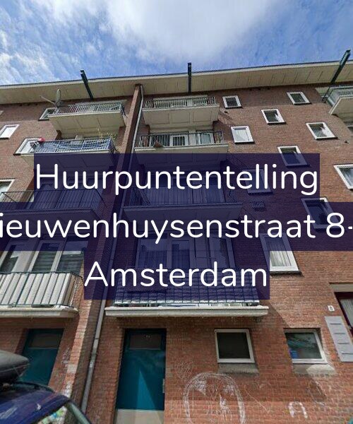 Foto gevel Huurpuntentelling voor Nieuwenhuysenstraat 8-1, Amsterdam