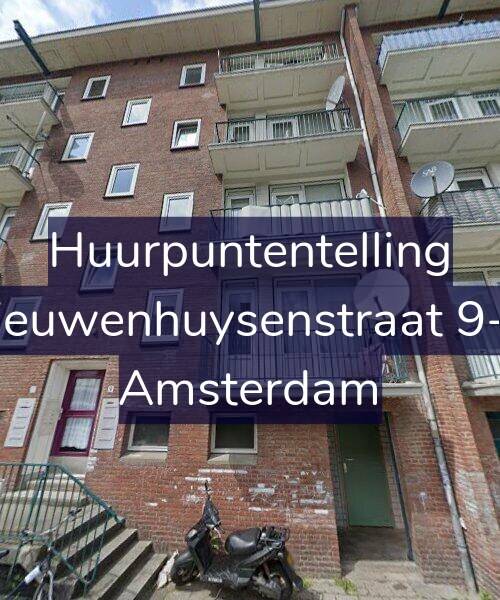 Foto gevel Huurpuntentelling voor Nieuwenhuysenstraat 9-H, Amsterdam