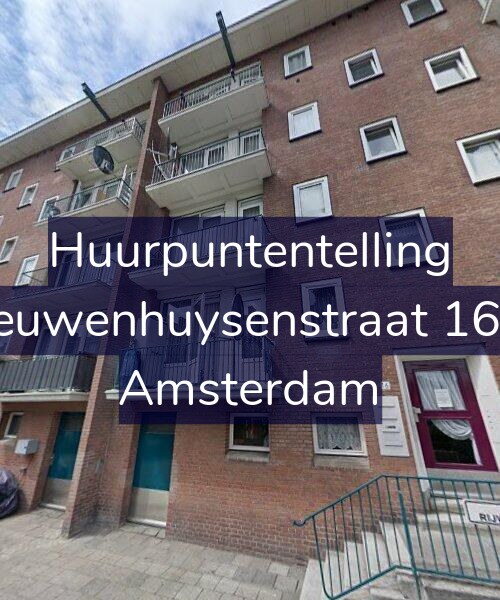 Foto gevel Huurpuntentelling voor Nieuwenhuysenstraat 16-H, Amsterdam