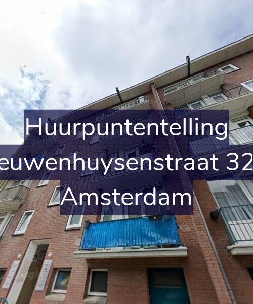 Foto gevel Huurpuntentelling voor Nieuwenhuysenstraat 32-3, Amsterdam