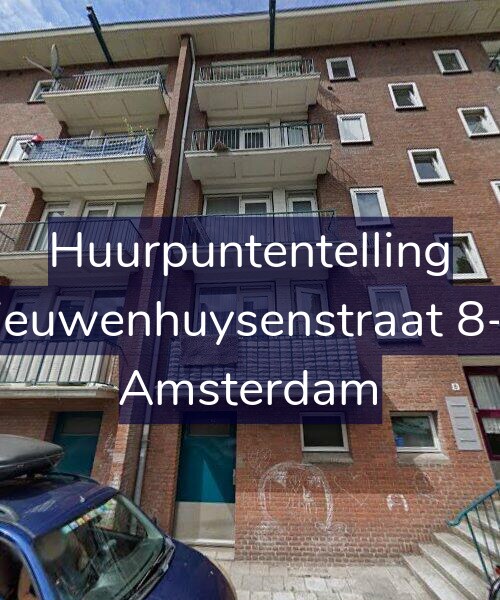 Foto gevel Huurpuntentelling voor Nieuwenhuysenstraat 8-H, Amsterdam