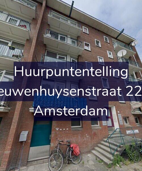 Foto gevel Huurpuntentelling voor Nieuwenhuysenstraat 22-H, Amsterdam