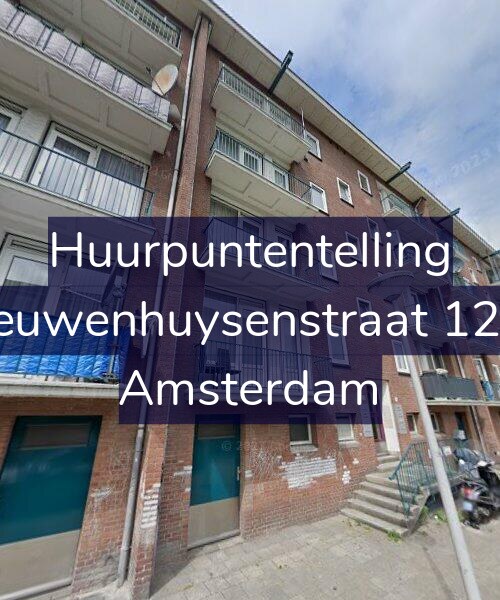 Foto gevel Huurpuntentelling voor Nieuwenhuysenstraat 12-H, Amsterdam