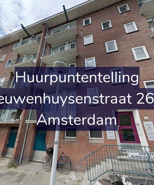Foto gevel Huurpuntentelling voor Nieuwenhuysenstraat 26-H, Amsterdam