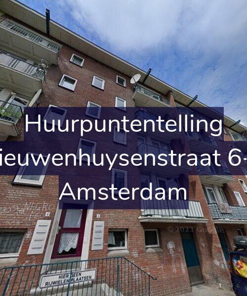 Foto gevel Huurpuntentelling voor Nieuwenhuysenstraat 6-1, Amsterdam