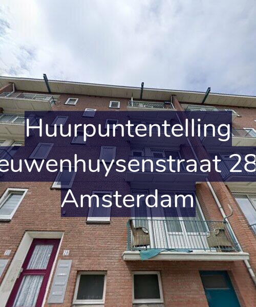 Foto gevel Huurpuntentelling voor Nieuwenhuysenstraat 28-3, Amsterdam
