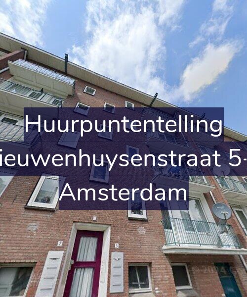 Foto gevel Huurpuntentelling voor Nieuwenhuysenstraat 5-3, Amsterdam