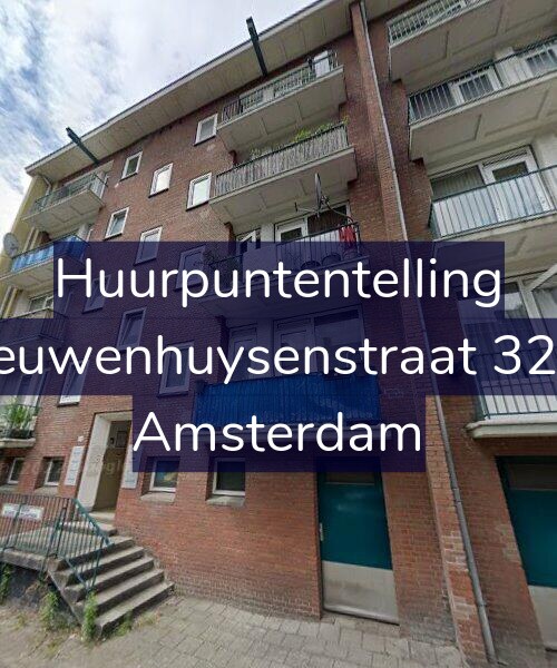 Foto gevel Huurpuntentelling voor Nieuwenhuysenstraat 32-H, Amsterdam