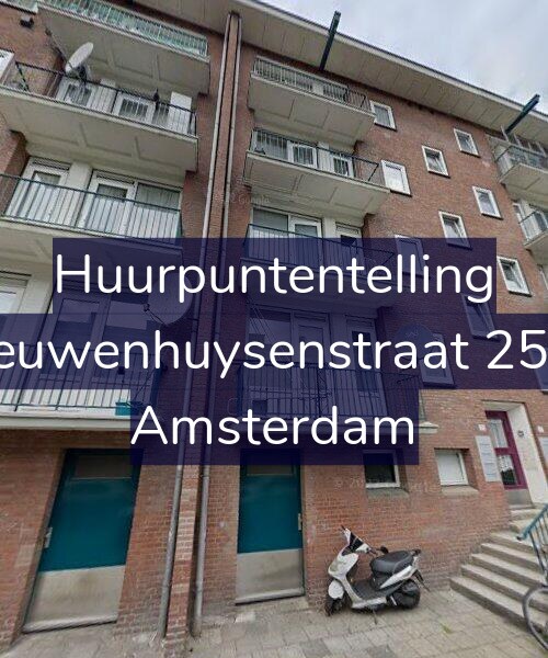 Foto gevel Huurpuntentelling voor Nieuwenhuysenstraat 25-H, Amsterdam