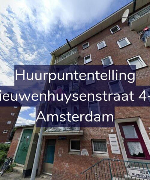 Foto gevel Huurpuntentelling voor Nieuwenhuysenstraat 4-1, Amsterdam