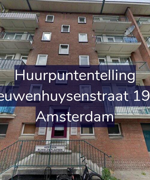 Foto gevel Huurpuntentelling voor Nieuwenhuysenstraat 19-H, Amsterdam