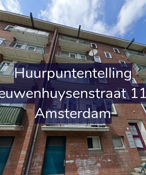 Foto gevel Huurpuntentelling voor Nieuwenhuysenstraat 11-1, Amsterdam