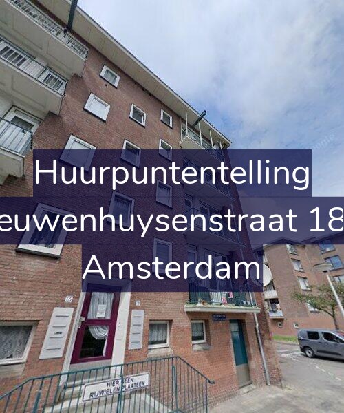 Foto gevel Huurpuntentelling voor Nieuwenhuysenstraat 18-1, Amsterdam