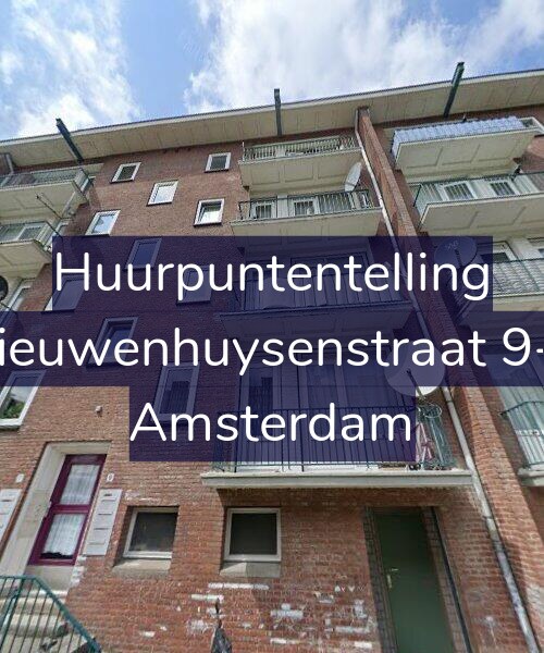 Foto gevel Huurpuntentelling voor Nieuwenhuysenstraat 9-1, Amsterdam