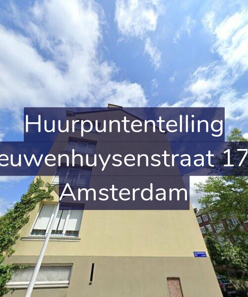 Foto gevel Huurpuntentelling voor Nieuwenhuysenstraat 17-3, Amsterdam