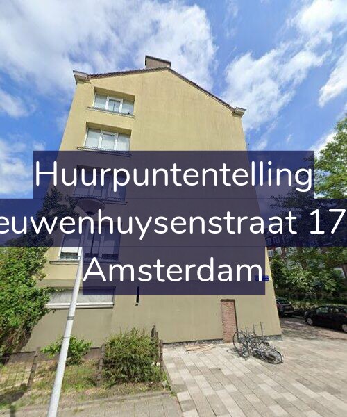 Foto gevel Huurpuntentelling voor Nieuwenhuysenstraat 17-H, Amsterdam
