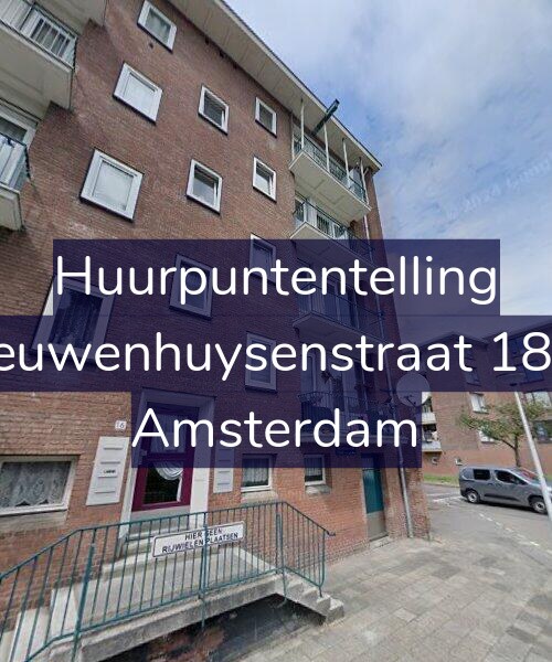 Foto gevel Huurpuntentelling voor Nieuwenhuysenstraat 18-H, Amsterdam