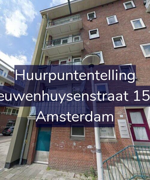 Foto gevel Huurpuntentelling voor Nieuwenhuysenstraat 15-H, Amsterdam