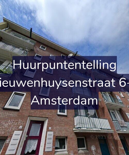 Foto gevel Huurpuntentelling voor Nieuwenhuysenstraat 6-2, Amsterdam