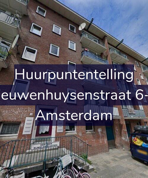 Foto gevel Huurpuntentelling voor Nieuwenhuysenstraat 6-H, Amsterdam
