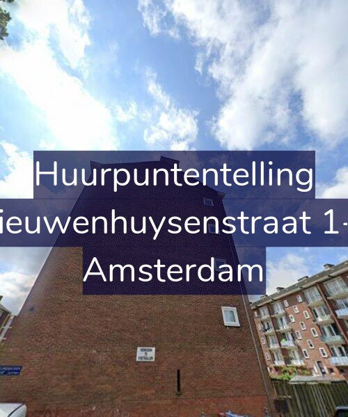Foto gevel Huurpuntentelling voor Nieuwenhuysenstraat 1-3, Amsterdam