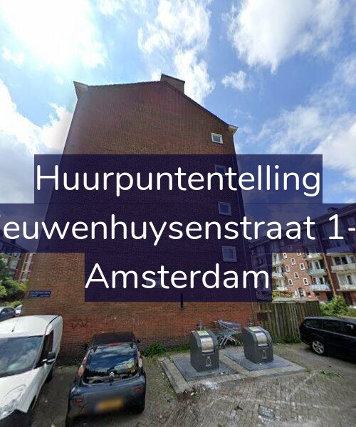 Foto gevel Huurpuntentelling voor Nieuwenhuysenstraat 1-H, Amsterdam