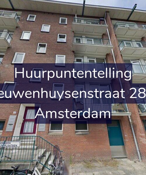Foto gevel Huurpuntentelling voor Nieuwenhuysenstraat 28-H, Amsterdam