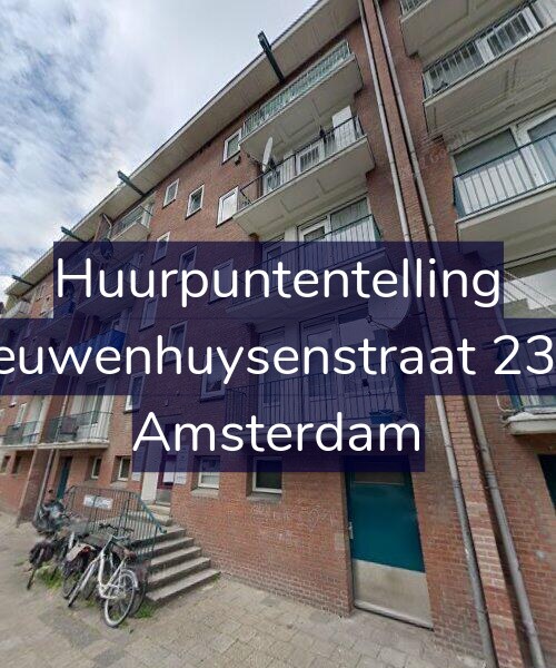 Foto gevel Huurpuntentelling voor Nieuwenhuysenstraat 23-H, Amsterdam