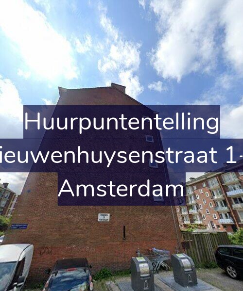 Foto gevel Huurpuntentelling voor Nieuwenhuysenstraat 1-1, Amsterdam