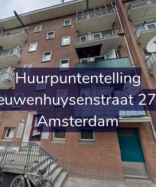 Foto gevel Huurpuntentelling voor Nieuwenhuysenstraat 27-H, Amsterdam