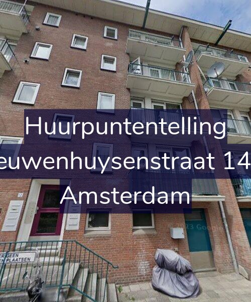 Foto gevel Huurpuntentelling voor Nieuwenhuysenstraat 14-H, Amsterdam