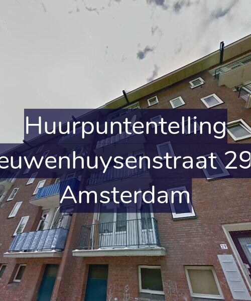 Foto gevel Huurpuntentelling voor Nieuwenhuysenstraat 29-3, Amsterdam