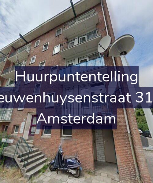 Foto gevel Huurpuntentelling voor Nieuwenhuysenstraat 31-H, Amsterdam
